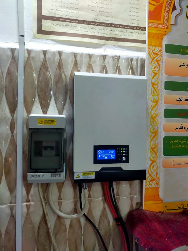 UPS system for Osama mosque 